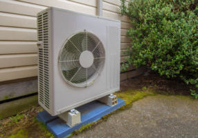 image of a heat pump repair depicting a heat pump that keeps running