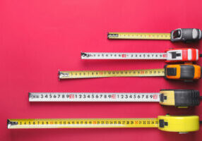 image of tape measure depicting boiler size and hvac installation