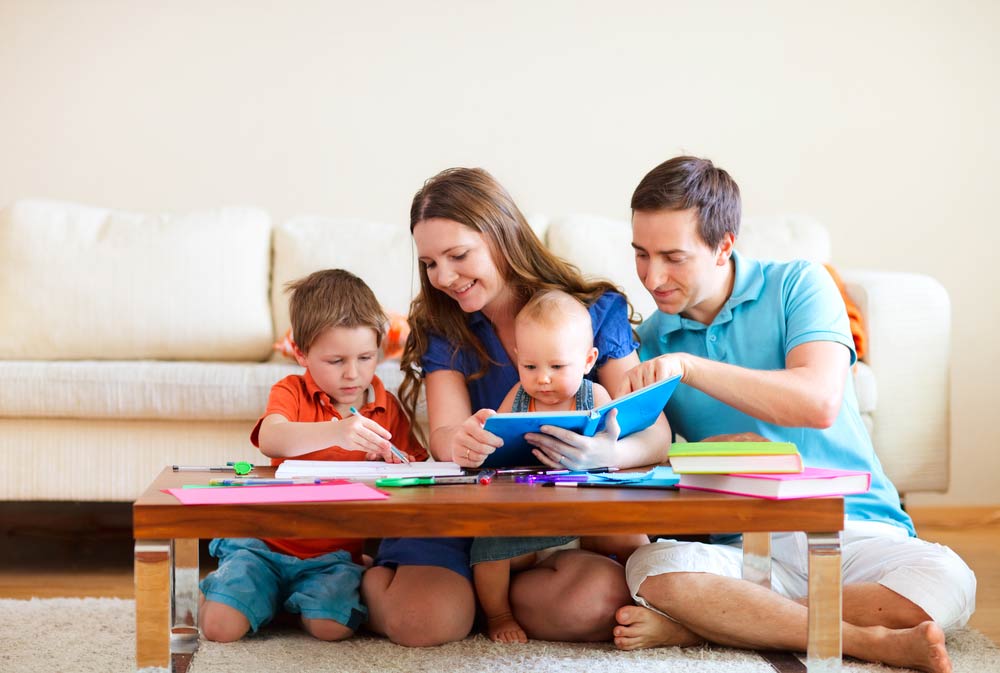 family-staying-cool family-staying-cool