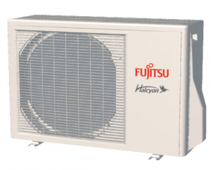 fujitsu outdoor ductless unit