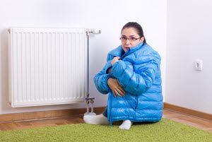 homeowner with heating and cooling problems