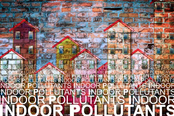 image depicting indoor air pollutants