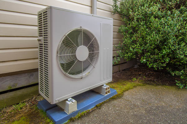 image of a heat pump repair depicting a heat pump that keeps running