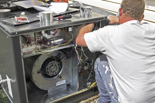 image of a heat pump repair