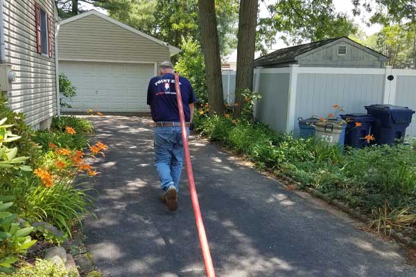 image of a home heating oil delivery point bay fuel