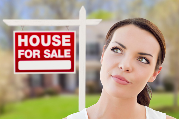 image of a house for sale depicting buying a house with an old hvac unit