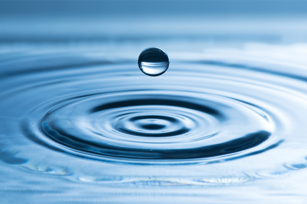 image of a water drop from air conditioning unit