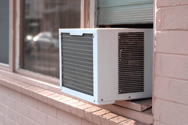 image of a window air conditioner