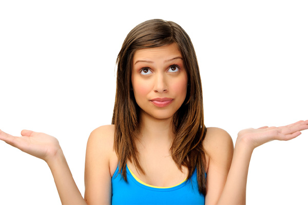 image of a woman deciding between air conditioner installation companies