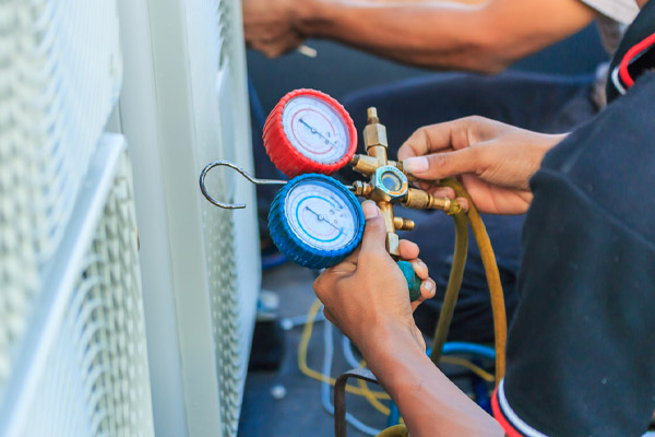 image of air conditioner installation