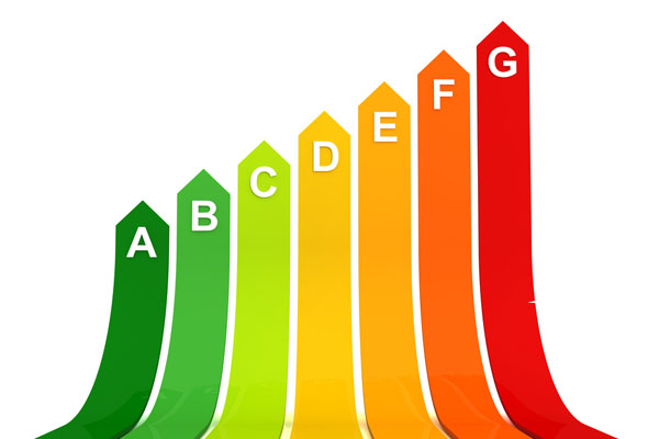 image of an efficiency rating depicting gas heater in manasquan nj