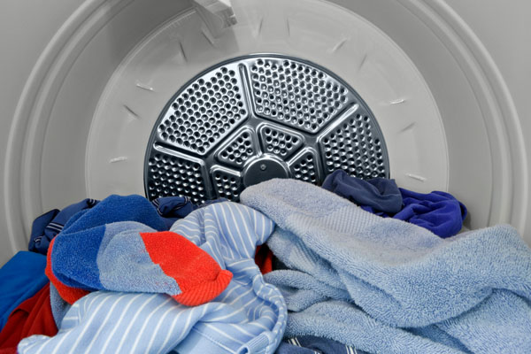 image of an electric clothes dryer