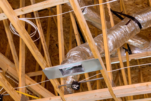 image of hvac ductwork installation