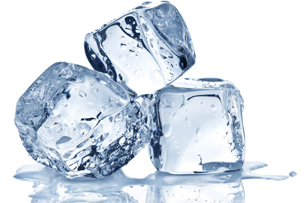 image of ice for cooling