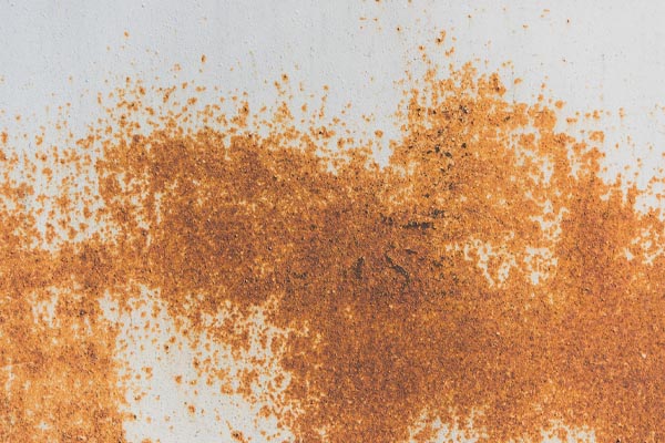 image of rust inside a furnace