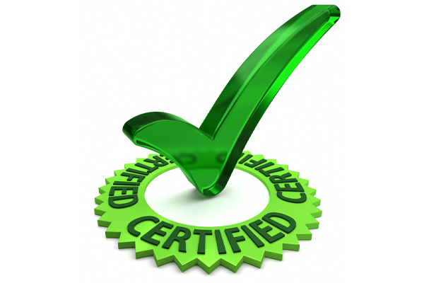 image of the word certified depicting hvac contractor certification