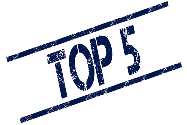 image of top 5 list depicting 5 reasons for water leaking from boiler heating system