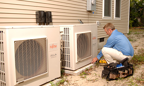 outdoor units installation